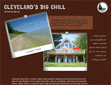 Tablet Screenshot of beaverislandrental.com